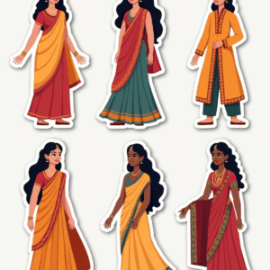 Culture India - Sticker Sheet v24
